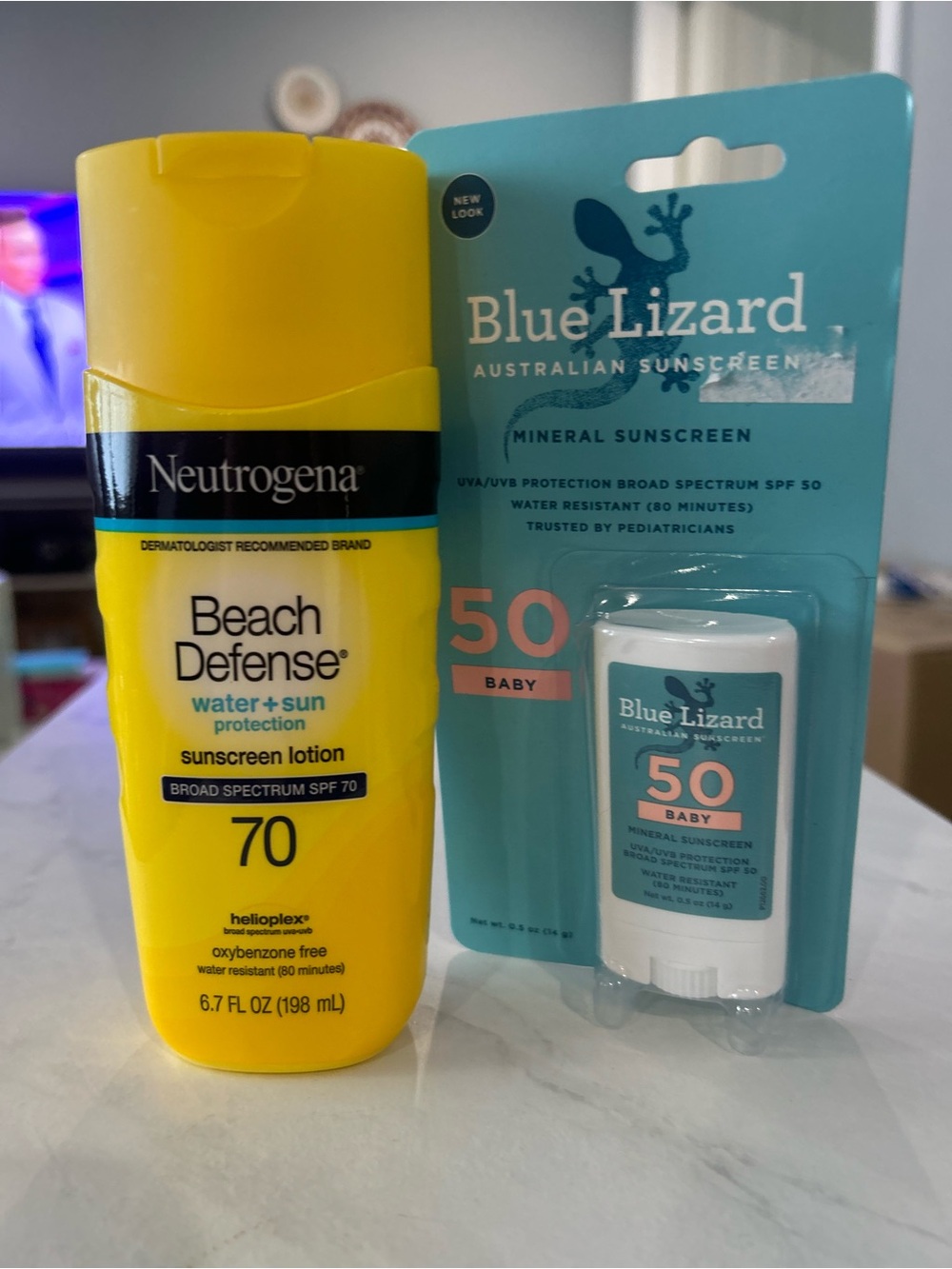 Neutrogena Beach Defense SPF 70 Yellow Sunscreen Lotion - Water + Sun Protection